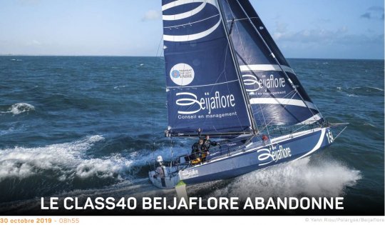 Transat Jacques VABRE 2019 : QUATRIEME JOURNEE 30 OCTOBRE 2019 @TransatJV_fr #TransatJV